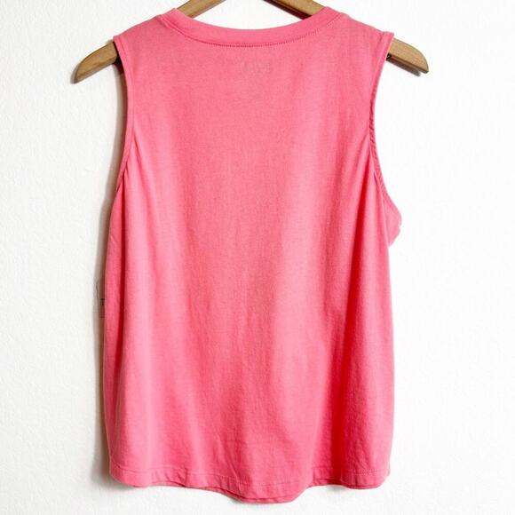 TIME AND TRUE WOMEN'S SLEEVELESS AC/DC GRAPHIC T-SHIRT SMALL BRAND NEW - Picture 3 of 5